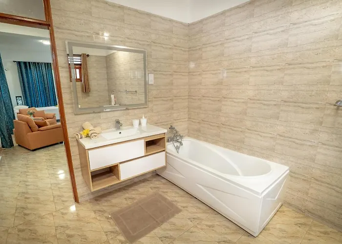 Semesterbostad La Belle Self Catering Beau Vallon (Mahe)